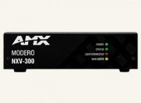 Интерфейс виртуальной панели AMX NXV-300 управления Modero NXV-300
