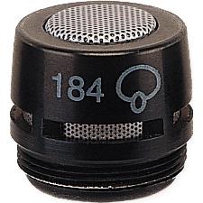 Микрофонный капсюль Shure R184B, суперкардиоида, для микрофонов серии Microflex MX183, MX202, MX391, MX392, MX393, MX405, MX410, MX415, MX412, MX418, цвет черный.