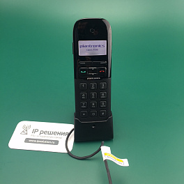 Plantronics Calisto P240M, телефонная USB трубка в комплекте с подставкой, Lync