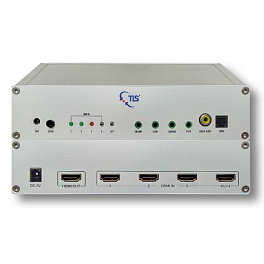 TLS HDMI 4K Switch/ Audio 4/1 MHL - Коммутатор HDMI и Аудио 4 в 1 c MHL входом