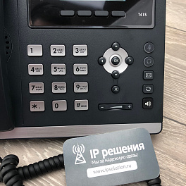 Yealink SIP-T41S SIP-телефон, 6 линий, BLF, PoE, (без блока питания в комплекте)