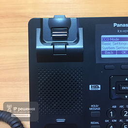 Panasonic KX-HDV130RUB, SIP телефон проводной (черный)