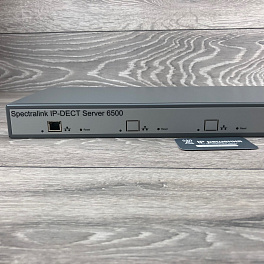 Spectralink IP-DECT Server 6500, контроллер системы (1U Rack, EU version, 30 users, power supply)
