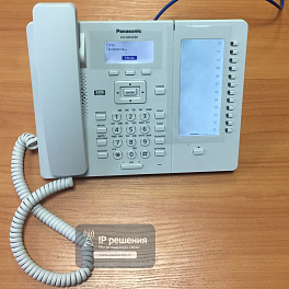 Panasonic KX-HDV230RU, SIP телефон проводной (белый) в комплекте с блоком питания