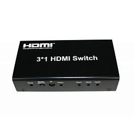 HDMI коммутатор 3х1 с ДУ управлением