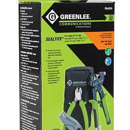 Greenlee 4910 - набор инструментов SealTite Pro CATV для монтажа коаксиального кабеля