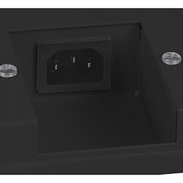 Cabeus, TRAY-100-BK, модуль вентиляторный с 4-я вентиляторами для установки в напольные шкафы серии SH-05C , ND-05C глубиной 1000мм, цвет черный (RAL 9004)