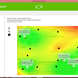 Greenlee AirScout 304 Enterprise - анализатор WiFi сети с 4-мя удаленными клиентами
