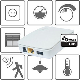 Z-Wave контроллер Netic1 - контроллер Умного Дома, Z-Wave/Z-Wave Plus. 1xUSB, 1xWAN, Wi-Fi 802.11 a/b/g/n, мониторинг эл.потребления.