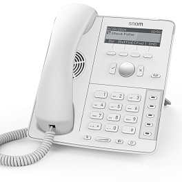 Snom D715, IP-телефон, 4 SIP линии,белый