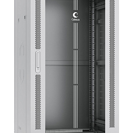 Cabeus, SH-05C-22U60/80, шкаф монтажный телекоммуникационный 19" 22U 600x800x1166mm (ШхГхВ), цвет серый (RAL 7035)