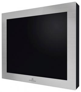 Профессиональный монитор 22'' для установки на стену с окантовкой из нержавеющей стали