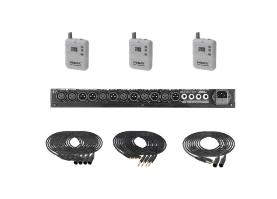 SPBAUDIO T-3, комплект синхронного перевода на 3 языка