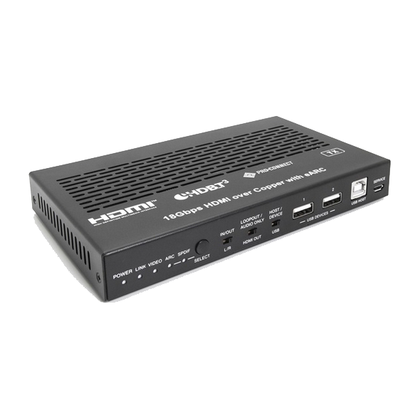 Prestel EHD3-4K100LU, комплект передачи сигнала HDMI 4K по HDBaseT