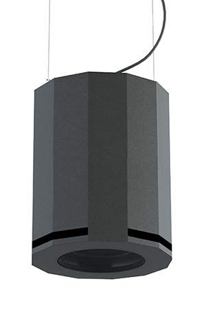CVGAUDIO SUBone model DH-8/BL/CR/T, пассивный подвесной трансляционный сабвуфер
