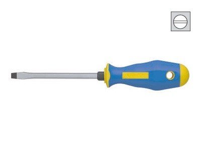 Klauke KL10515080 - шлицевая отвертка с шестигранным стержнем 8,0 х 1,2 x 150 мм