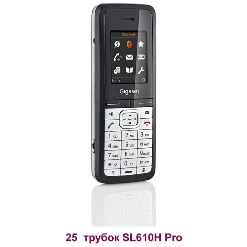 Gigaset 25HSL610, бандл 25  трубок SL610H Pro