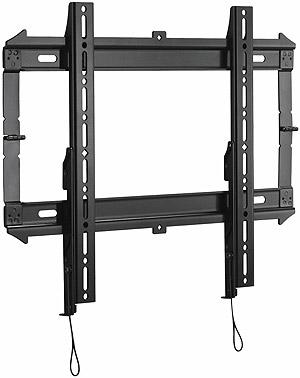 Кронштейн ультраплоский iC-MP-FM3b Black для ТВ до 56кг и VESA от 100х100 до 400х400, макс.445x400мм (26-42``). Всего 20мм от стены, открытый дизайн, удобный доступ к разъемам и кабелям, поперечный сдвиг < ICMPFM3B02 >