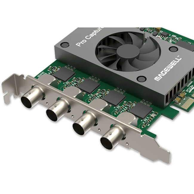 Magewell Pro Capture Quad SDI, плата видеозахвата
