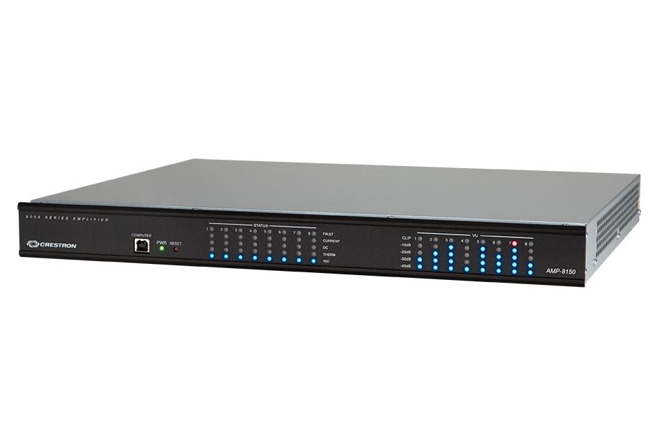 Crestron AMP-8150, 8-канальный усилитель мощности