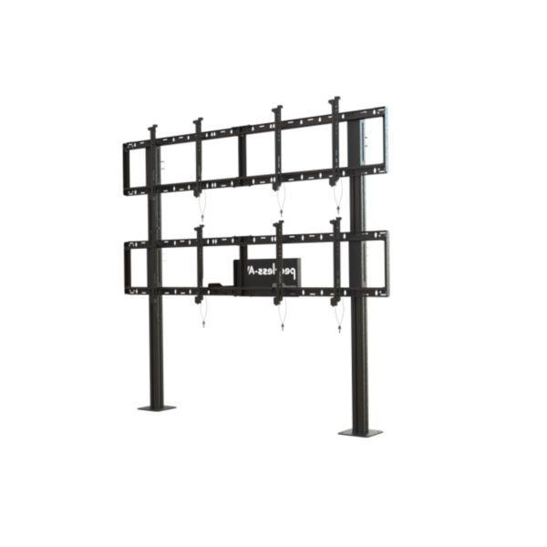 Стационарная стойка для видеостены Peerless-AV DS-S560-2x2 для создания конфигурации 2х2 для 46-60", VESA до 600х400, суммарно до 227 кг