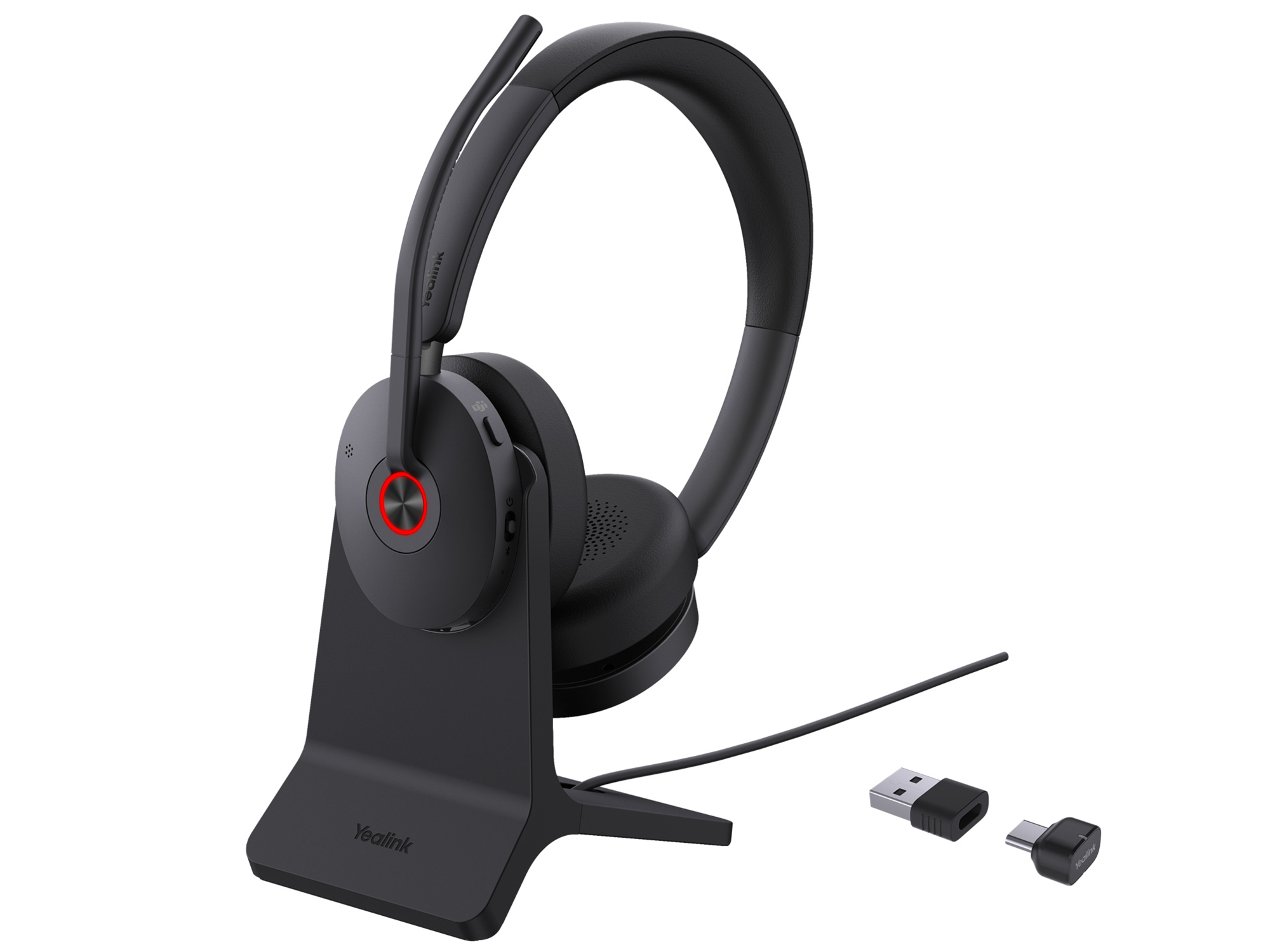 Yealink BH74 with Stand UC, Bluetooth-гарнитура с подставкой