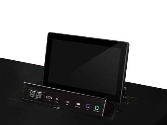 Выдвижной монитор 21,5" Full HD серии DynamicX2 с выдвижной панелью интерфейсов (изготавливается на заказ)