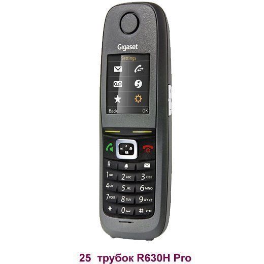 Gigaset 25HR630, бандл 25  трубок R630H Pro