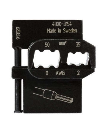 Матрица Pressmaster 4300-3154 - для втулочных наконечников 50 мм? и 35 мм?