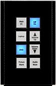 модуль HPX-U400-SP-08-AX module is a Novara 8-Button (US)