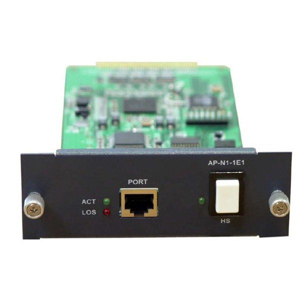 AddPac AP-GS-E1, интерфейсный VoIP-GSM модуль E1/T1 (RJ45) для базового шасси AP1500/2000/2500/3000/3500