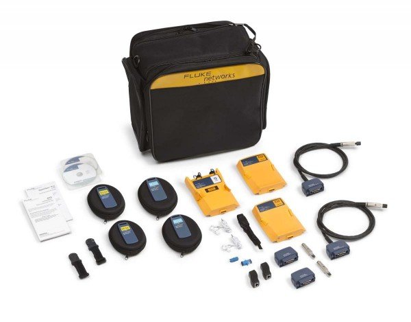 Fluke Networks DSX-OFP-Q-ADD - набор из двух модулей DSX для сертификации СКС (медь), и модуля оптического рефлектометра MM/SM для платформы Versiv