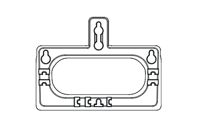 Yealink T8X, кронштейн для крепления