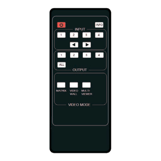 Prestel FMS-44H2AM, бесподрывный матричный коммутатор HDMI 4x4