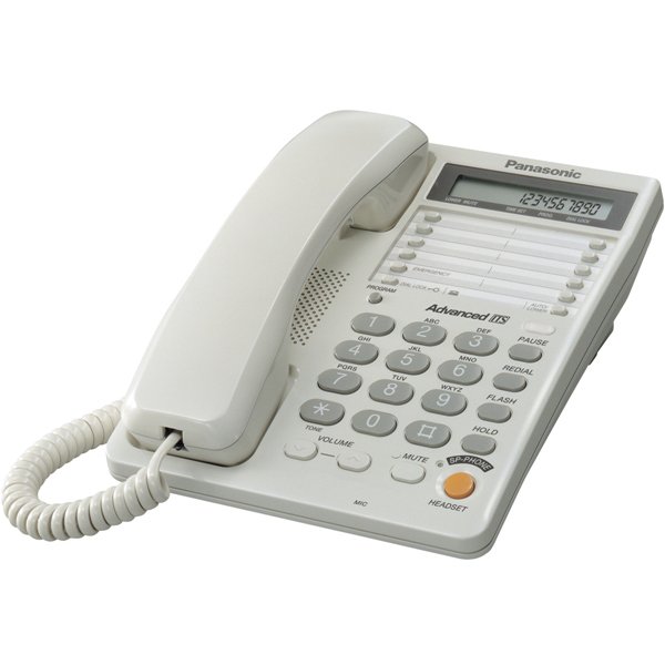 Panasonic KX-TS2365RUW, аналоговый телефон (1 телефонная линия) (белый)