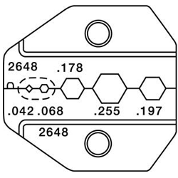 Матрица для 1300/8000 Mini-Coax HDTV SMA, True 75ohm BNC/TNC, MiniUHF: RG174 RG59 RG62 Mini-Coax