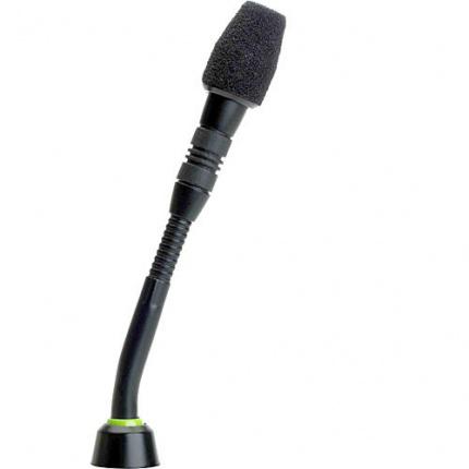 Кардиоидный микрофон на гусиной шее 12,7 см с цветным индикатором, без предусилителя