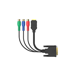 Magewell DVI-I на HDMI + компонентное видео, кабель-переходник