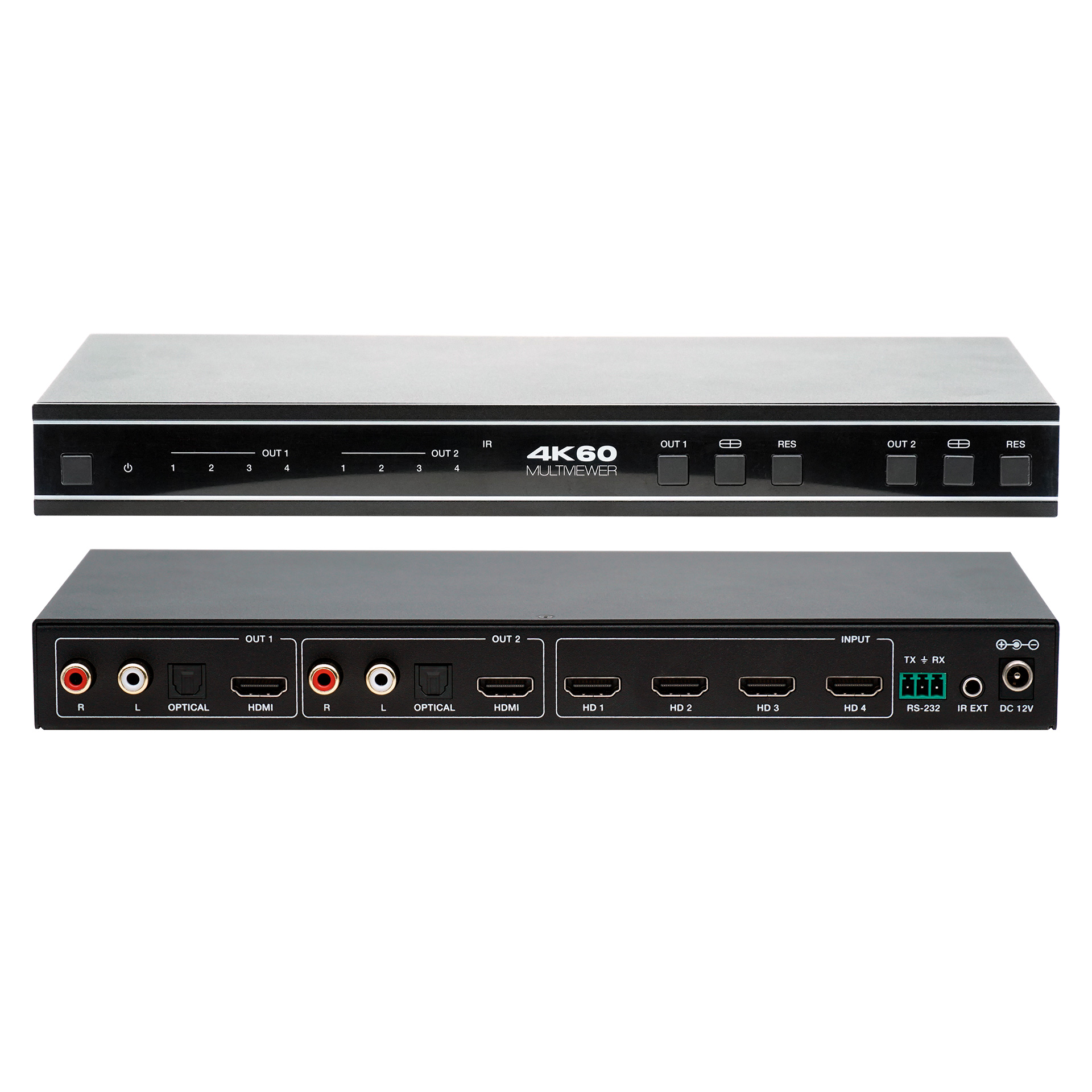 Prestel SW-4K42MVS, бесподрывный HDMI-коммутатор 4x2