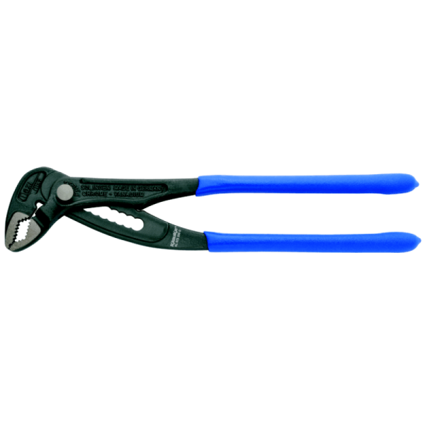 KLAUKE KL072250G - Пассатижи переставные с фиксатором на 50 мм пластик  (длина 250мм)