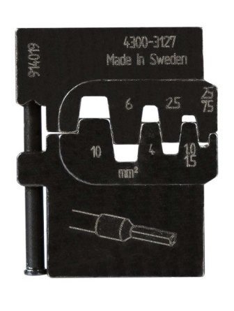 Матрица Pressmaster 4300-3127 - для втулочных наконечников 0.25 - 0.75 мм? и 1 - 1.5 мм? и 2.5 мм? и 4 мм? и 6 мм? и 10 мм?