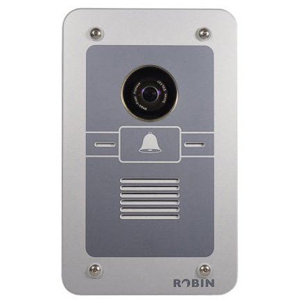 Robin SmartView SIP видеодомофон (1 клавиша,  камера 5Мп , для скрытого монтажа)