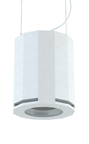 CVGAUDIO SUBone model DH-8/W/CR/T, пассивный подвесной трансляционный сабвуфер