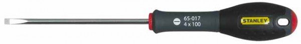 Stanley 1-65-017 - Отвертка FatMax (шлиц прямой параллельный, 4х100мм)