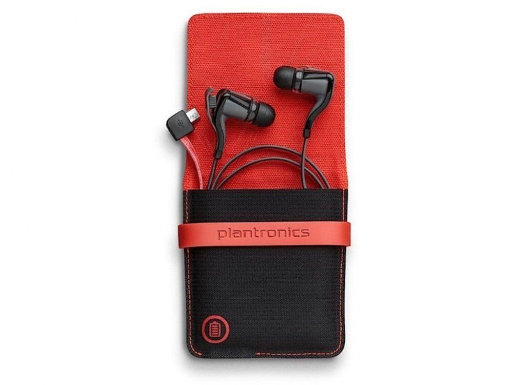 Plantronics BackBeat GO 2, bluetooth стерео гарнитура (черная) + case, универсальный, черный, bluetooth, стерео, дополнительный чехол