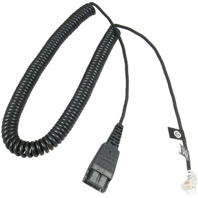 Jabra QD-RJ, переходные шнуры для подключения профессиональных гарнитур к стационарным телефонам