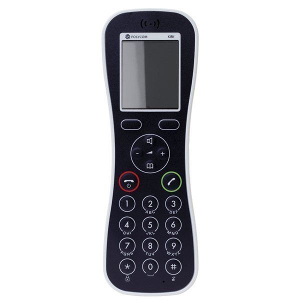 KIRK Butterfly, беспроводная трубка DECT  в комплекте с батареей. Цвет черный
