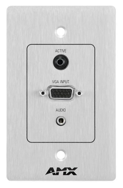 UPX-RGB+A-US-AL Wallplate Transmitter,RGB,US,Aluminum