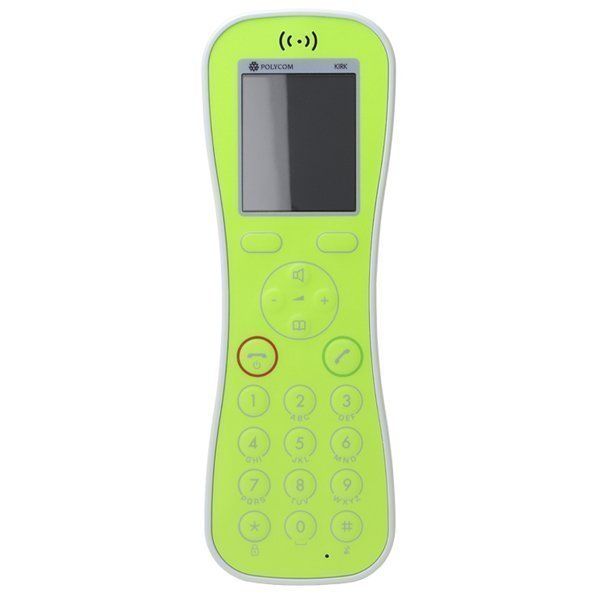 KIRK Butterfly, беспроводная трубка DECT  в комплекте с батареей. Цвет зеленый
