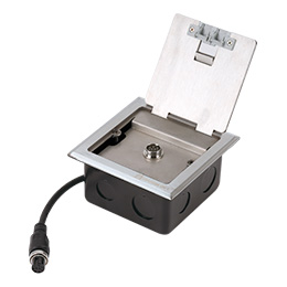 Relacart CB-S2, лючок для подключения конгресс-систем